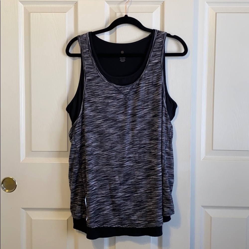 Tangerine Workout Tank Top